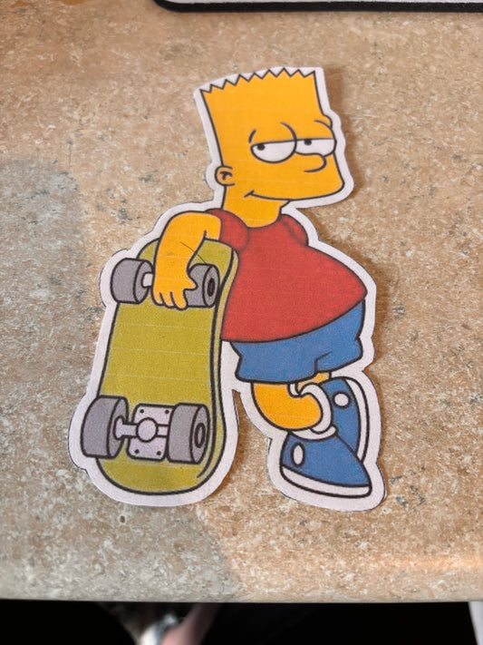 BART Simpson sticker