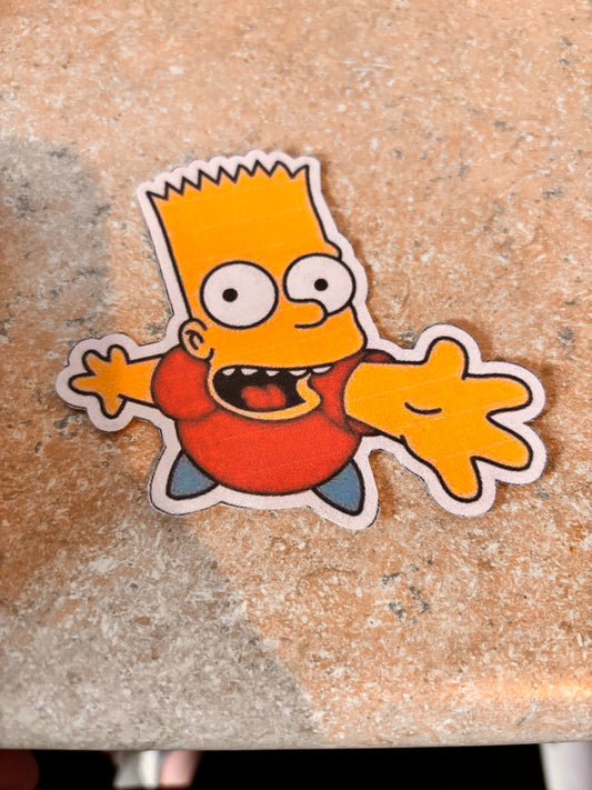 BART Simpson sticker