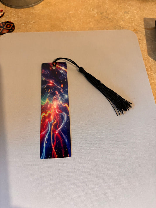 Rainbow Trippy Sublimation Bookmark