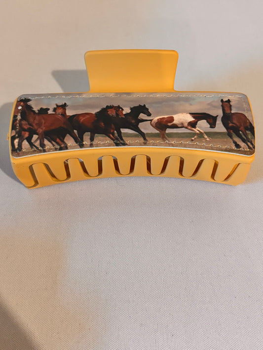 Horse Sublimation Hair clip