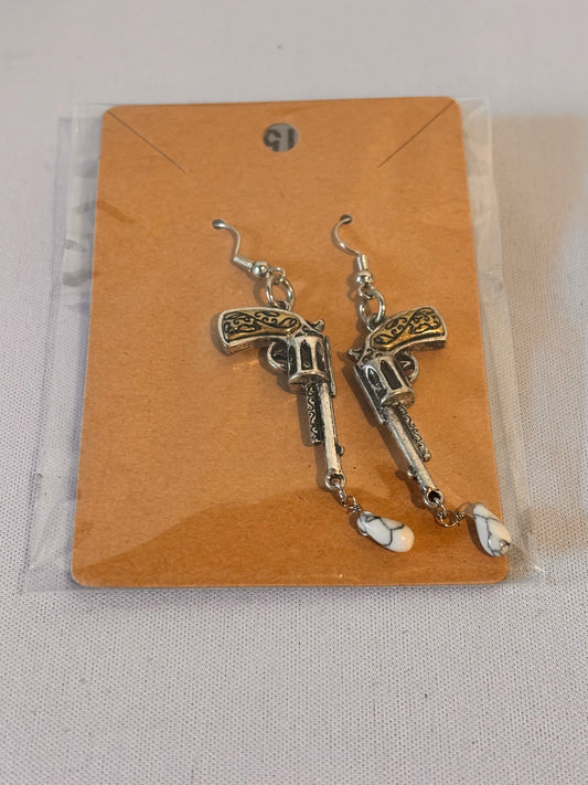 Pistol Earrings