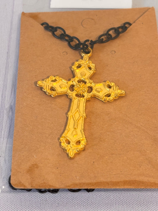 Gold Cross Necklace