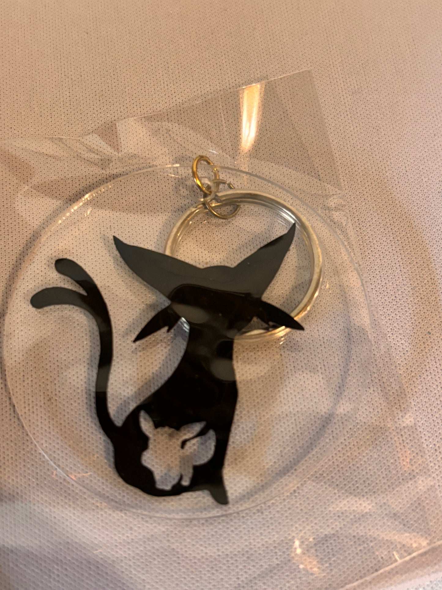 Eevee inside Espeon Keychain