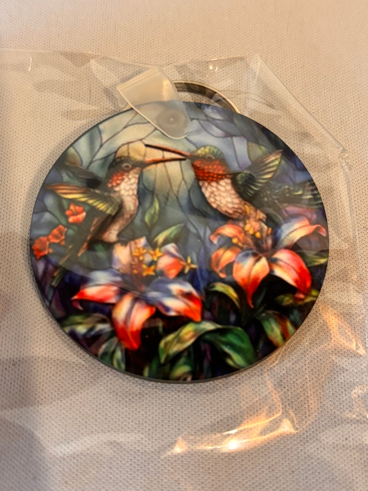 Hummingbird Sublimation Keychain