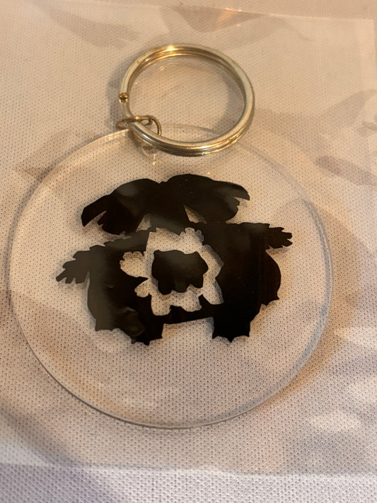 Bulbasaur, Ivysaur, Venusaur evolution Keychain