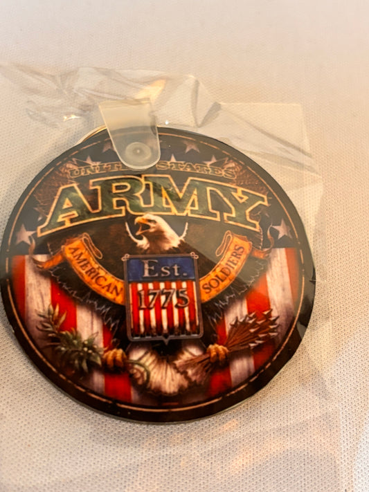 Army Sublimation Keychain