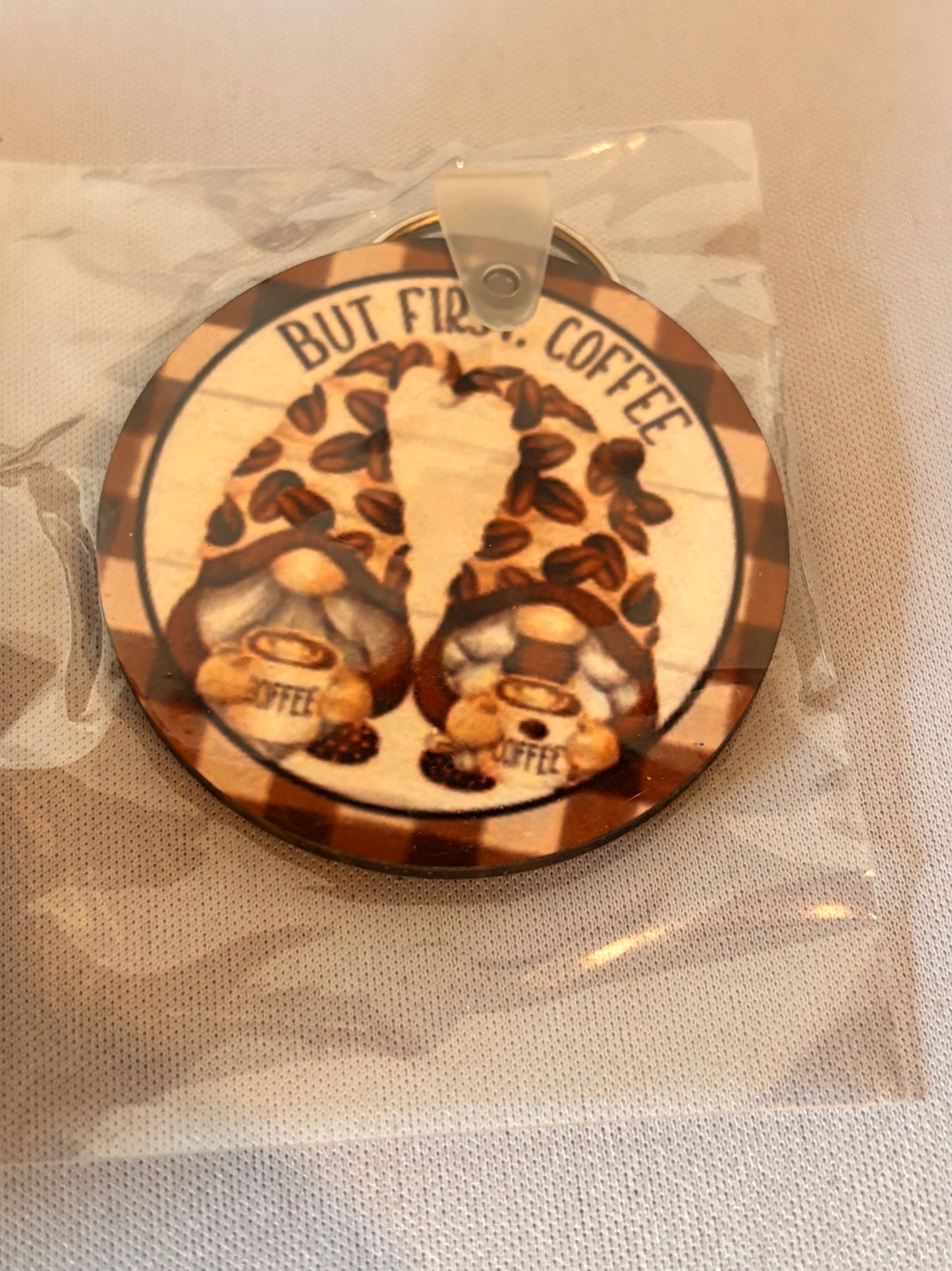 Coffee Gnome Sublimation Earrings