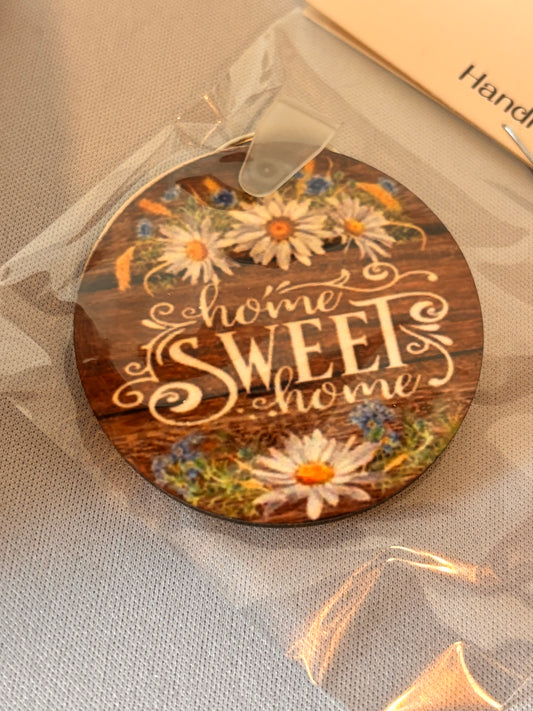 Home Sweet Home Sublimation Keychain