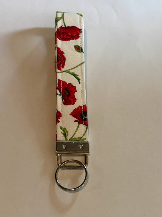 Poppy Wristlet Keychain