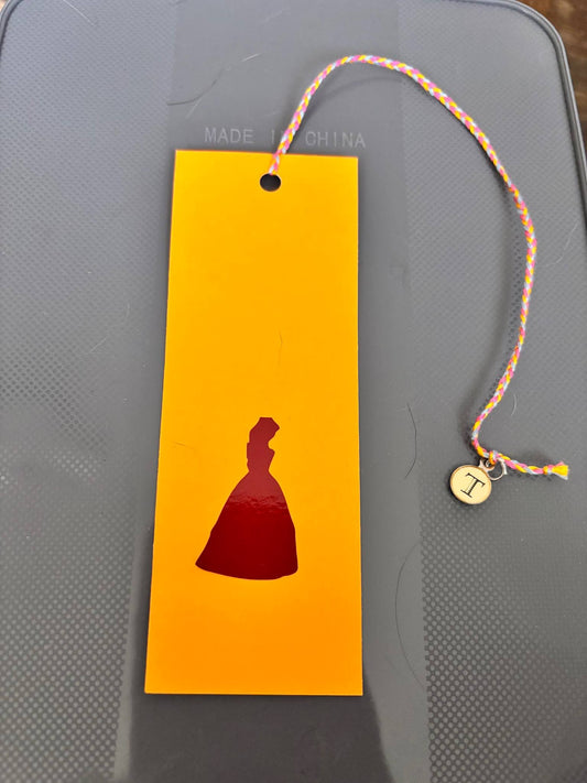 Belle Silhouette Cardstock bookmark