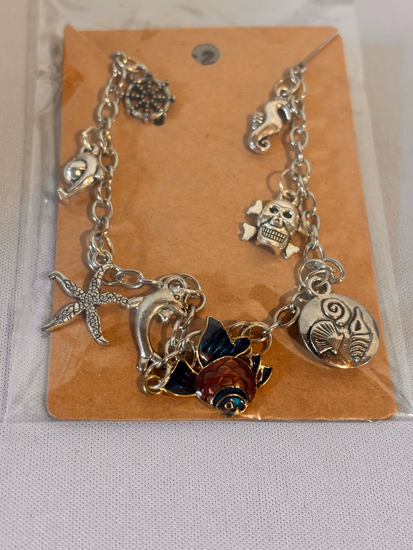 Ocean themed Charm Bracelet