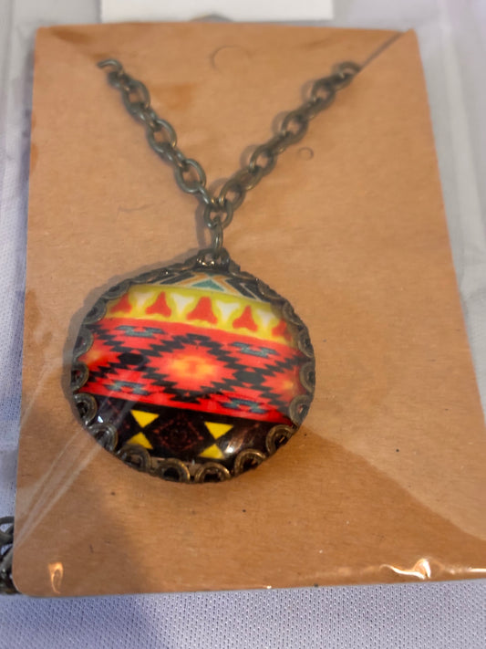 Native Western Pendent Necklace