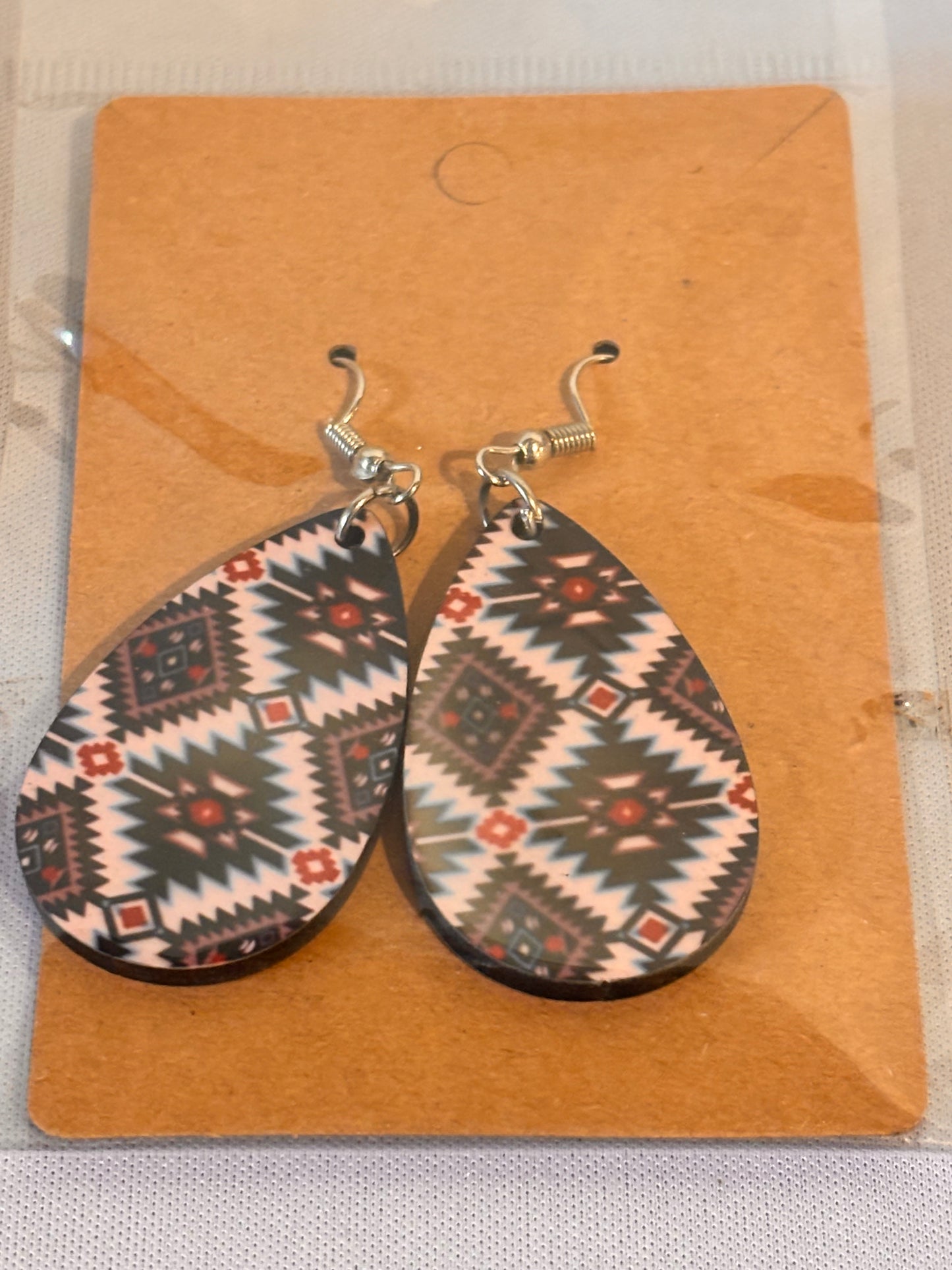 Native Design Sublimation Earrings