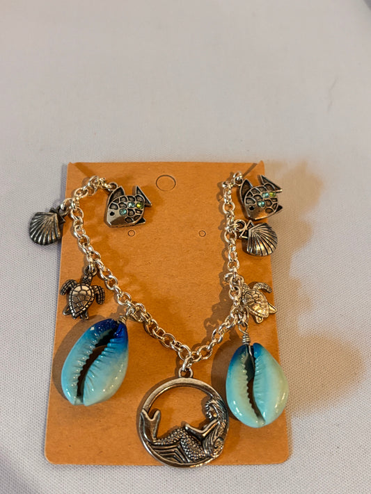 Ocean Themed Charm Bracelet
