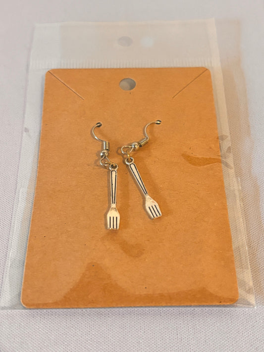 Fork Earrings