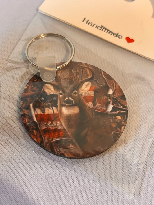 Deer Sublimation Keychain