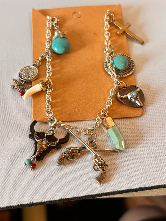 Western Style Charm Bracelet