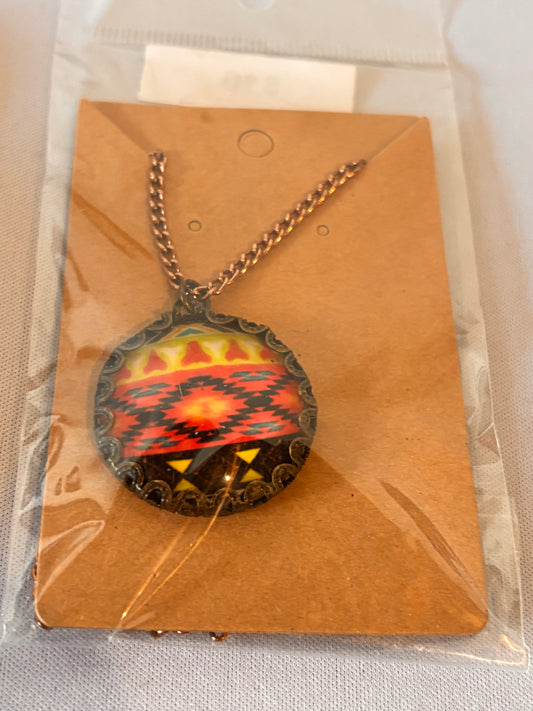 Native Western Pendent Necklace